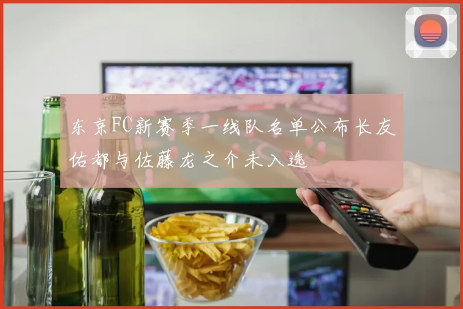 东京FC新赛季一线队名单公布长友佑都与佐藤龙之介未入选