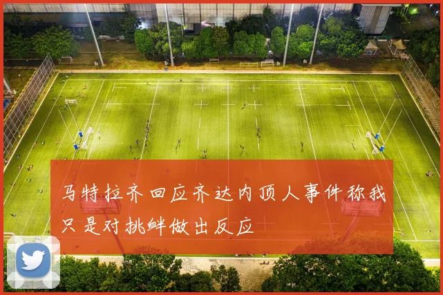 马特拉齐回应齐达内顶人事件称我只是对挑衅做出反应